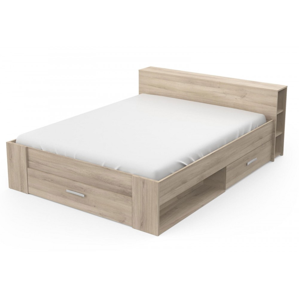 Κρεβάτι Robin - Δρύς-140x200