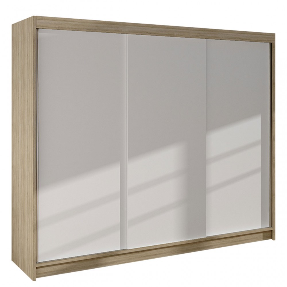 Ντουλάπα Derby II συρόμενη-Drus-Leuko