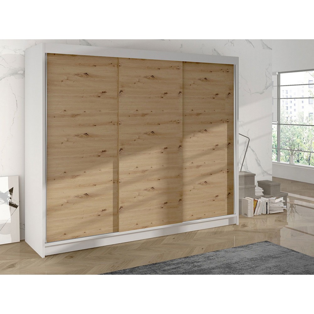 Ντουλάπα Derby II συρόμενη-Leuko Fusiko