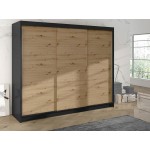 Ντουλάπα Derby II συρόμενη-Mauro - Fusiko