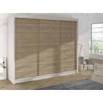 Ντουλάπα Derby II συρόμενη-Leuko - Drus