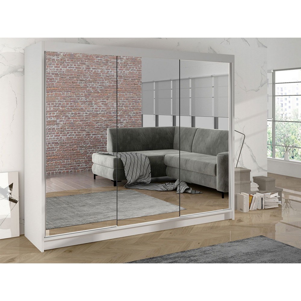 Ντουλάπα Derby III συρόμενη-Leuko