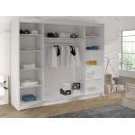 Ντουλάπα Derby VI συρόμενη-Leuko Fusiko