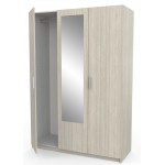 Ντουλάπα Prima I τρίφυλλη-Fusiko Anoixto