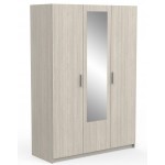 Ντουλάπα Prima I τρίφυλλη-Fusiko Anoixto