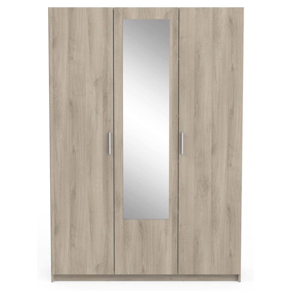 Ντουλάπα Prima I τρίφυλλη-Fusiko