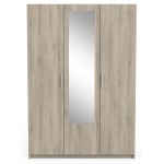 Ντουλάπα Prima I τρίφυλλη-Fusiko