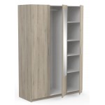 Ντουλάπα Prima I τρίφυλλη-Fusiko