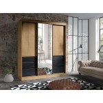 Ντουλάπα Haiti Τρίφυλλη-Fusiko-Mavro