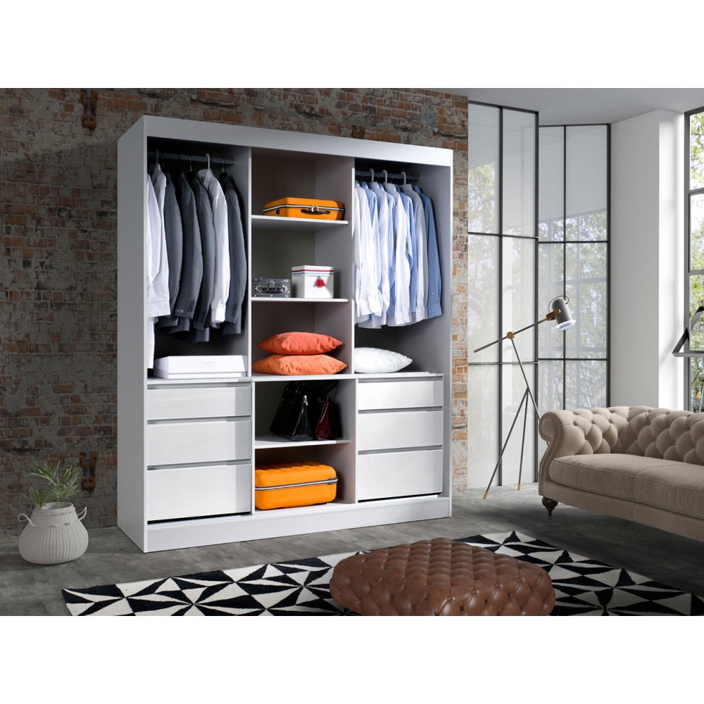 Ντουλάπα Haiti Τρίφυλλη-Leuko