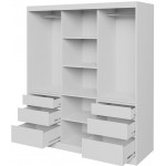 Ντουλάπα Haiti Τρίφυλλη-Leuko