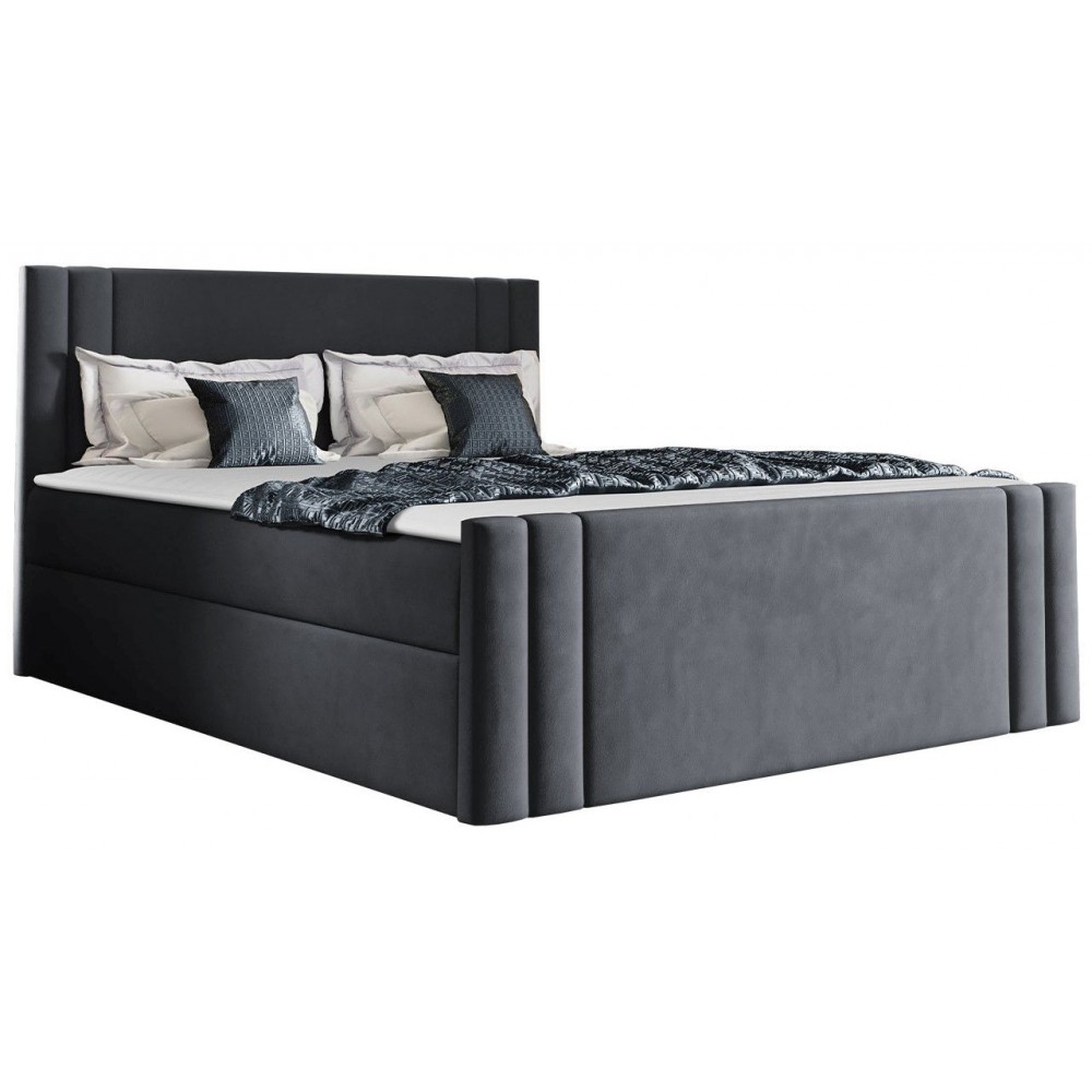 Επενδυμένο κρεβάτι Carmen-Gkri-180 x 200