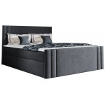 Επενδυμένο κρεβάτι Carmen-Gkri-180 x 200