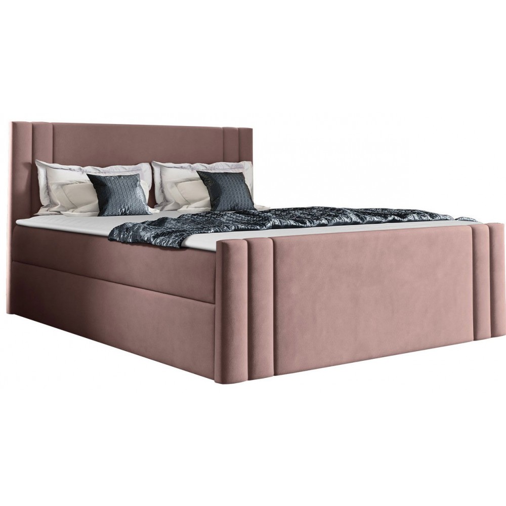 Επενδυμένο κρεβάτι Carmen-Sapio milo-180 x 200