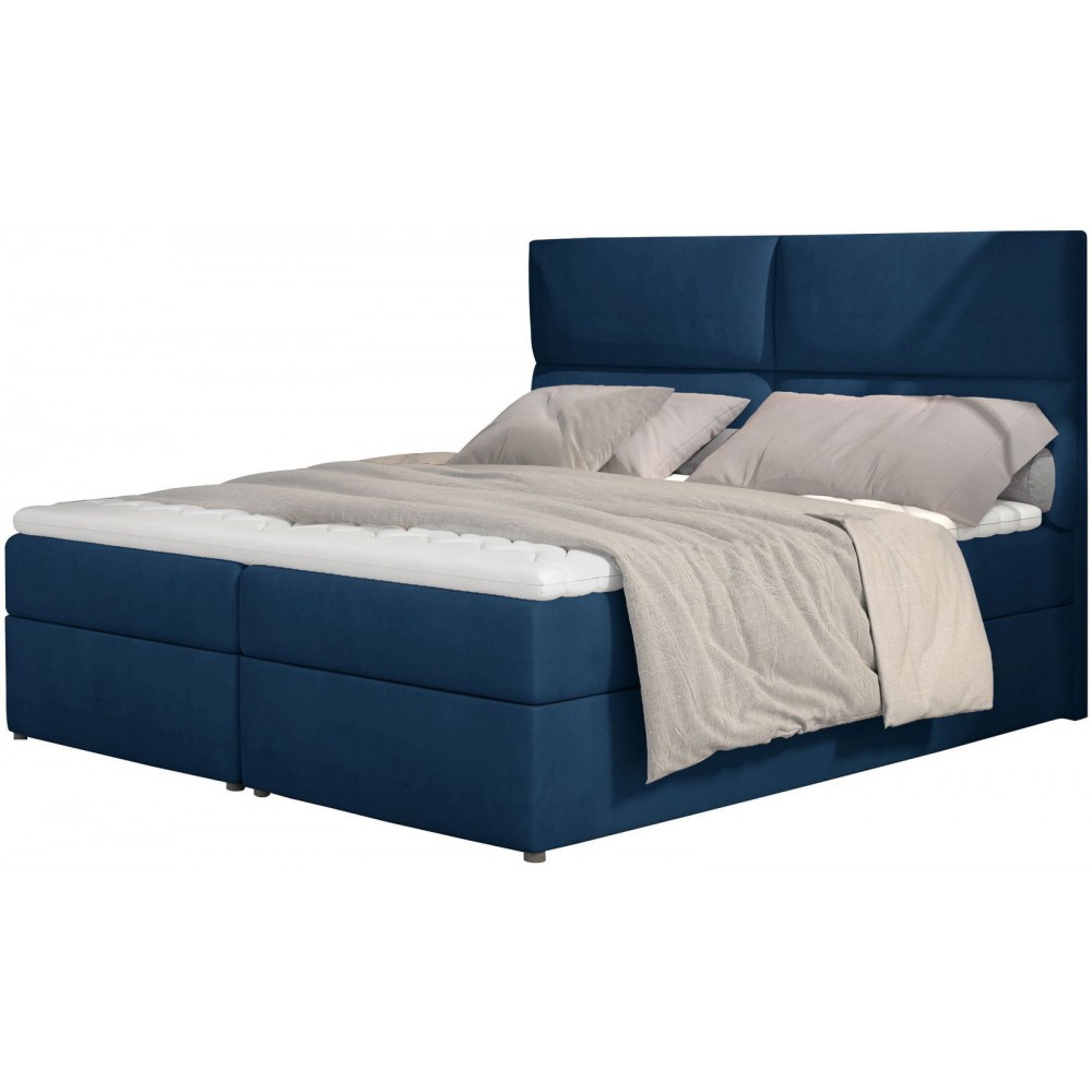 Επενδυμένο κρεβάτι Alert-160 x 200-Mple