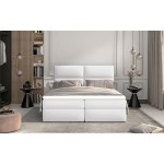 Επενδυμένο κρεβάτι Alert-160 x 200-Leuko