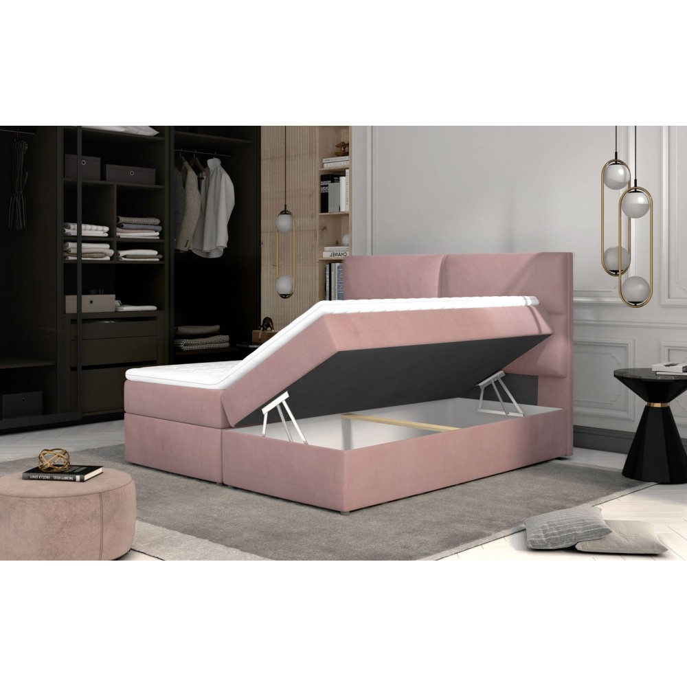 Επενδυμένο κρεβάτι Alert-180 x 200-Sapio milo