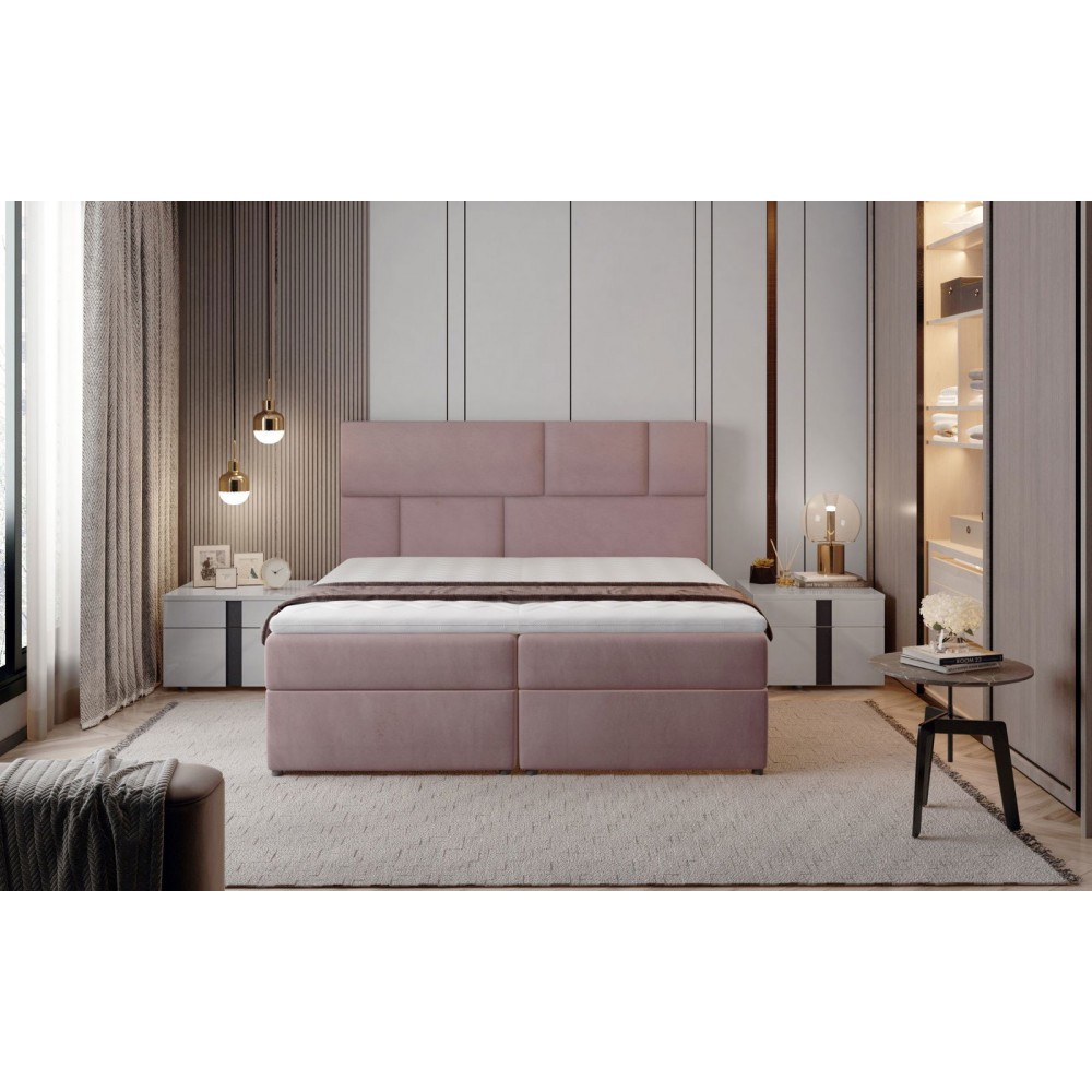 Επενδυμένο κρεβάτι Lorenca-160 x 200-Sapio milo