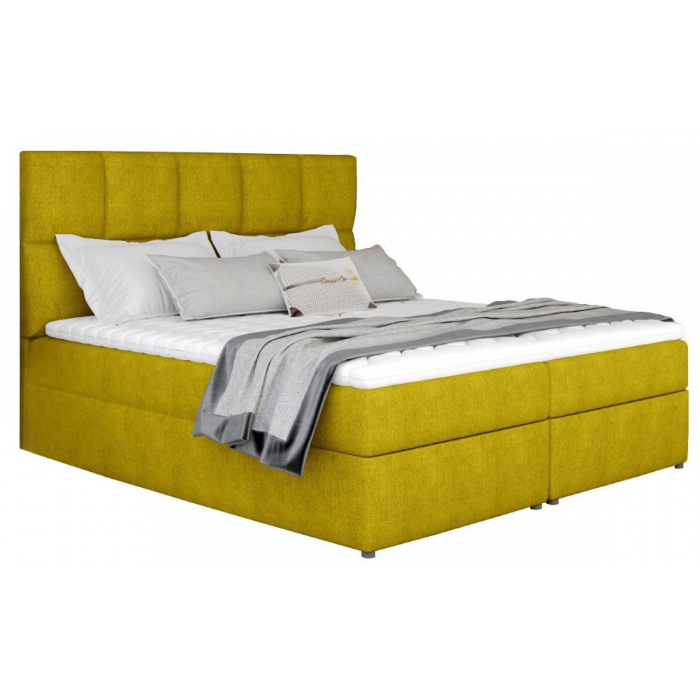 Επενδυμένο κρεβάτι Godleave-140 x 200-Kitrino