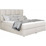 Επενδυμένο κρεβάτι Godleave-180 x 200-Ekrou