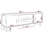 Έπιπλο τηλεόρασης Lotta V