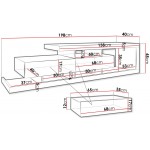 Έπιπλο τηλεόρασης Tuskana
