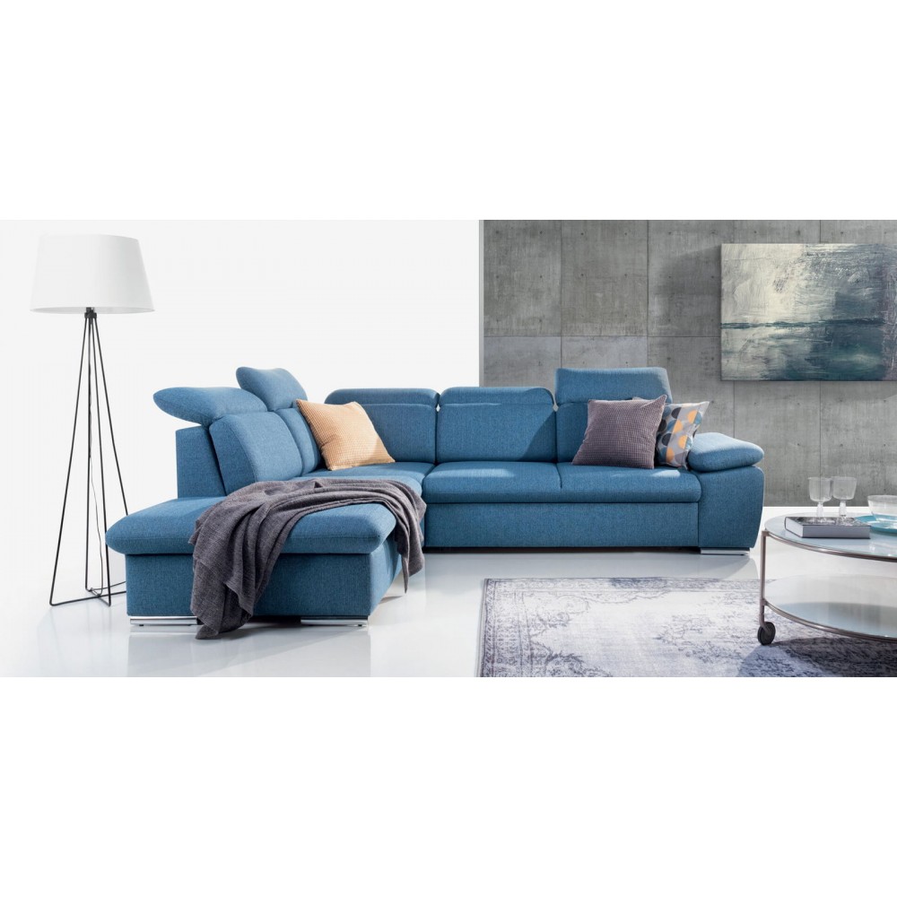 Γωνιακός καναπές Rossi-Αριστερή