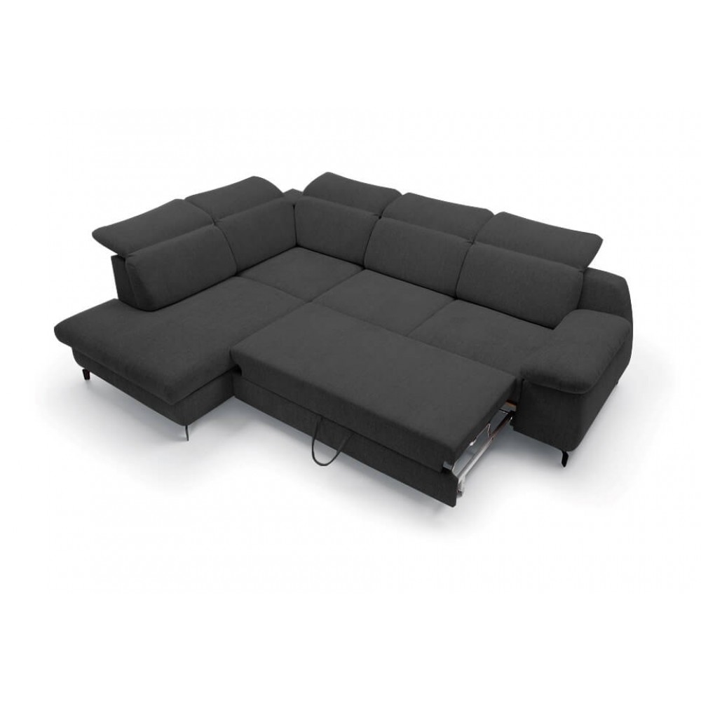 Γωνιακός καναπές Diminicana-Anthraki-Αριστερή