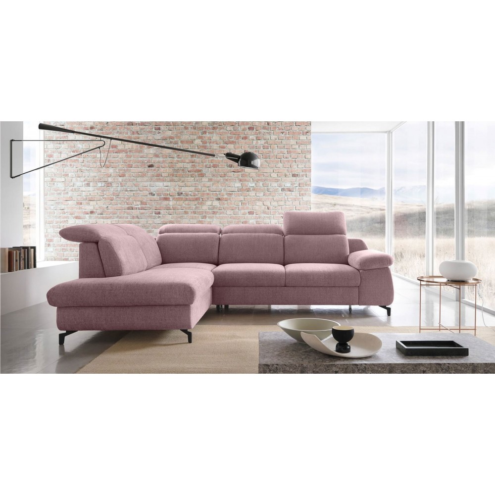 Γωνιακός καναπές Diminicana-Lila-Αριστερή