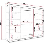 Ντουλάπα Marmur Plus ΙΙ-Mauro Marmaro