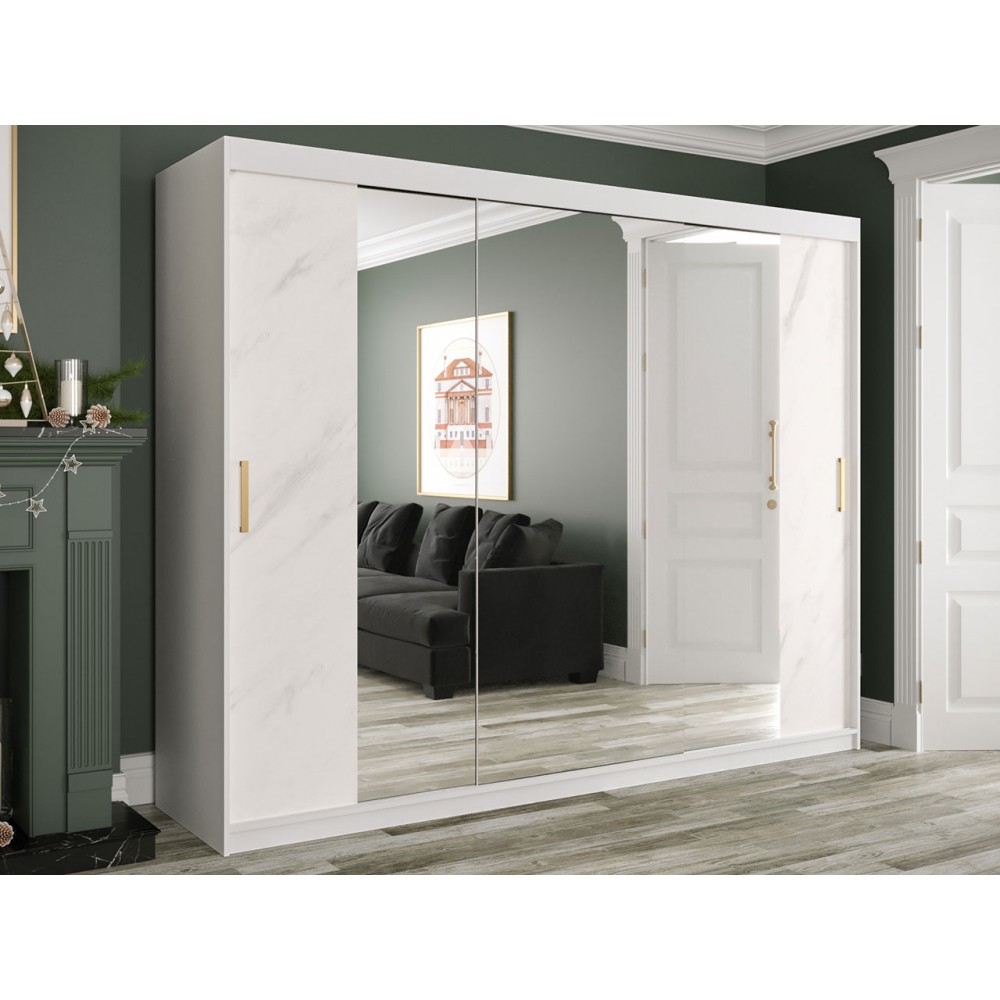 Ντουλάπα Marmur Plus ΙΙ-Mauro Marmaro