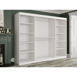 Ντουλάπα Marmur Plus II-Leuko Marmaro