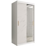 Ντουλάπα Marmur II-Leuko Marmaro