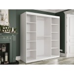 Ντουλάπα Marmur 180 II-Leuko Marmaro