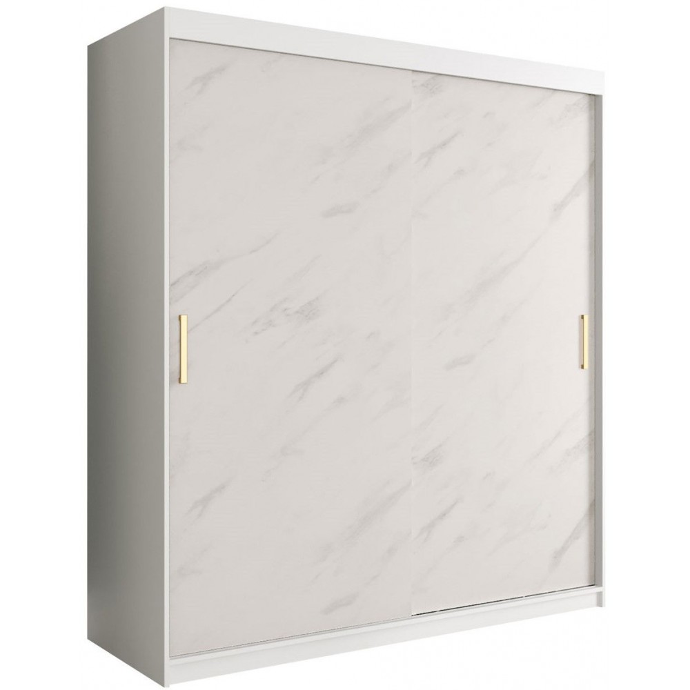 Ντουλάπα Marmur 180-Leuko Marmaro