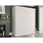 Ντουλάπα Marmur 180-Leuko Marmaro