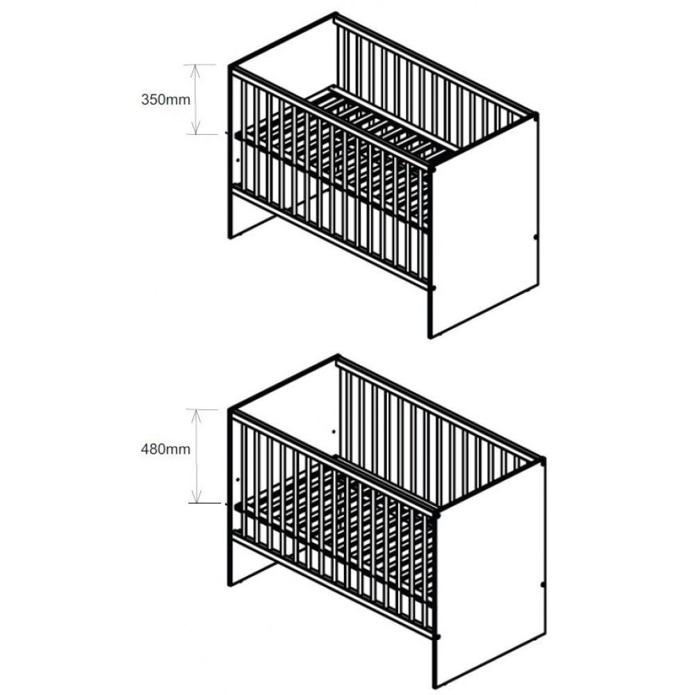Κρεβάτι Βρεφικό Shield