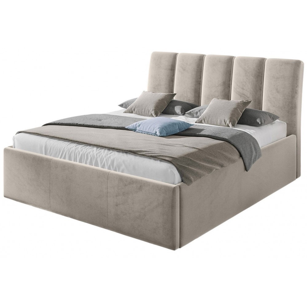 Επενδυμένο κρεβάτι Sensi-Mpez-180 x 200