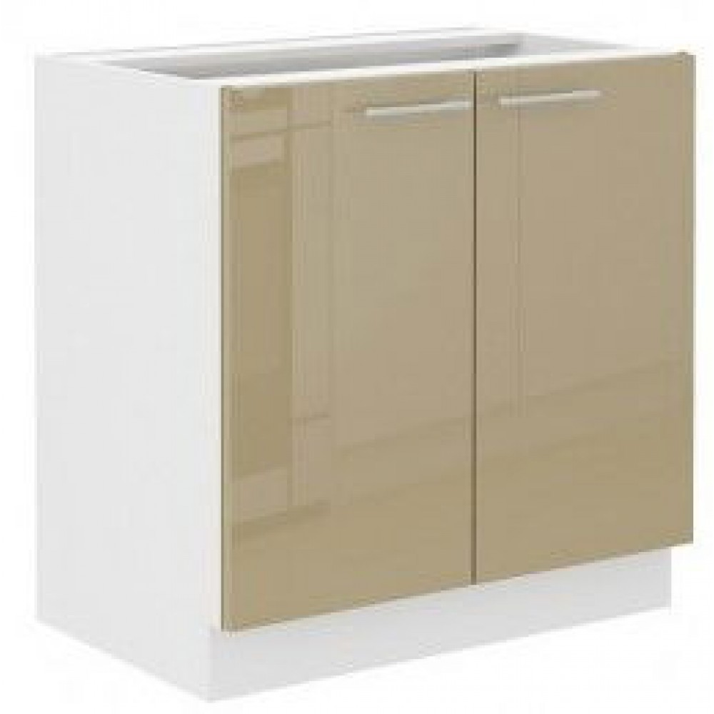 Επιδαπέδιο ντουλάπι νεροχύτη Lyona 80 ZL 2F BB-Cappuccino