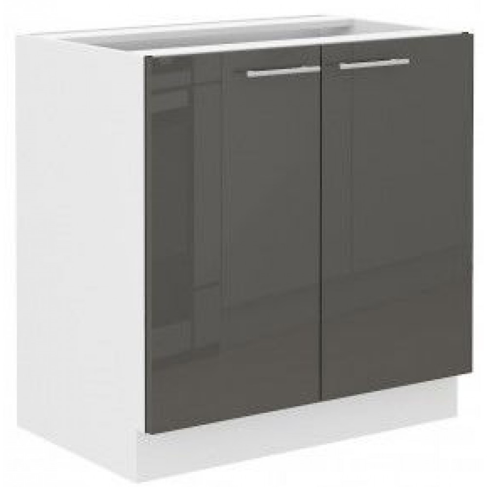 Επιδαπέδιο ντουλάπι νεροχύτη Lyona 80 ZL 2F BB-Gkri