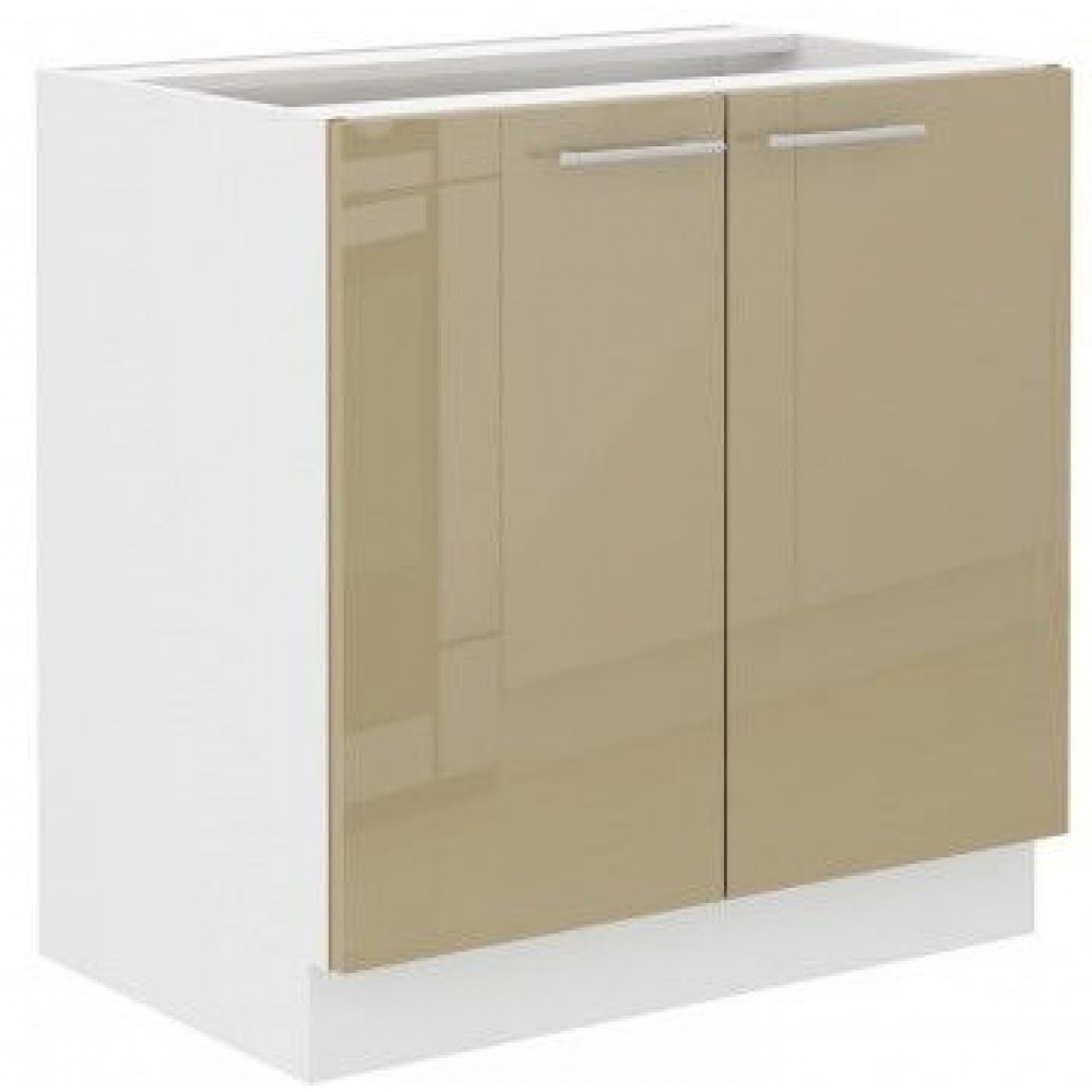 Επιδαπέδιο ντουλάπι Lyona 80 D 2F BB-Cappuccino