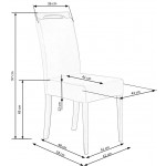 Καρέκλα Clara-Gkri-mauro