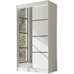 Ντουλάπα Ribeiro 120 συρόμενη-Leuko 120x61x215