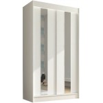 Ντουλάπα Norwich 120 συρόμενη-Leuko 120x61x215