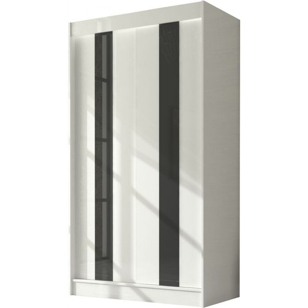 Ντουλάπα Furio 120 συρόμενη 120x61x215