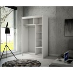 Ντουλάπα Furio 120 συρόμενη 120x61x215