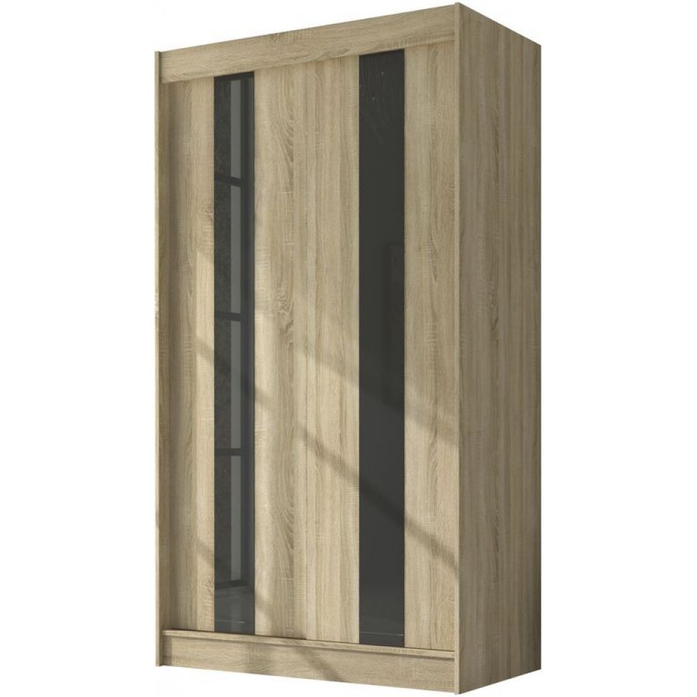 Ντουλάπα Furio 120 συρόμενη 120x61x215