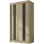 Ντουλάπα Furio 120 συρόμενη 120x61x215