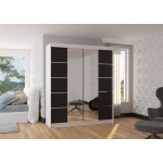 Ντουλάπα Scott 180 συρόμενη 180x58x215