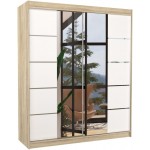 Ντουλάπα Scott 180 συρόμενη 180x58x215
